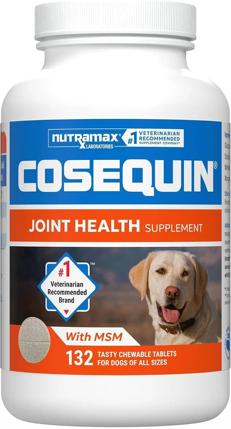 Nutramax Cosequin DS Plus MSM para perros · 132 comprimidos masticables