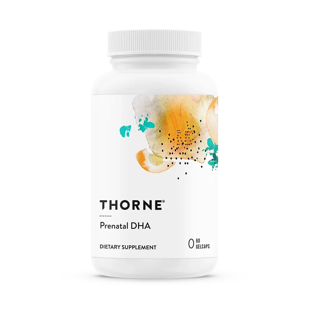 Thorne Prenatal DHA · 60 cápsulas blandas
