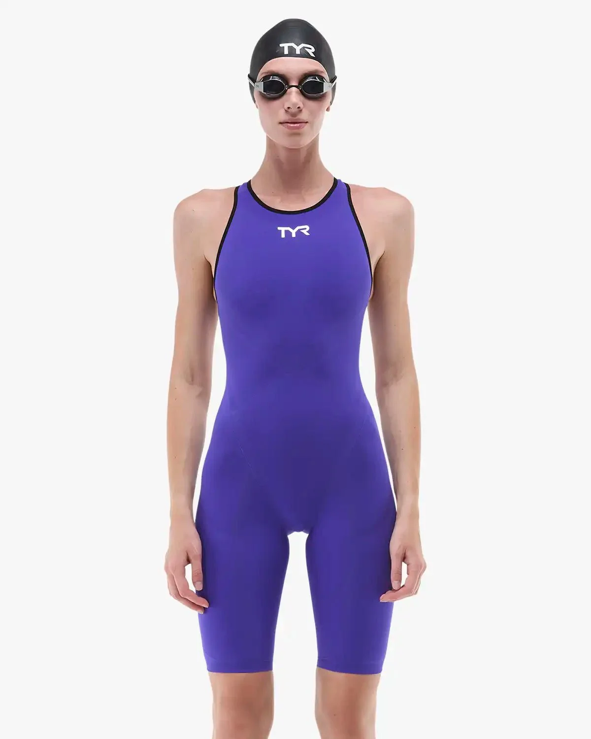 TYR Venzo malla técnica espalda abierta Mujer – Purple