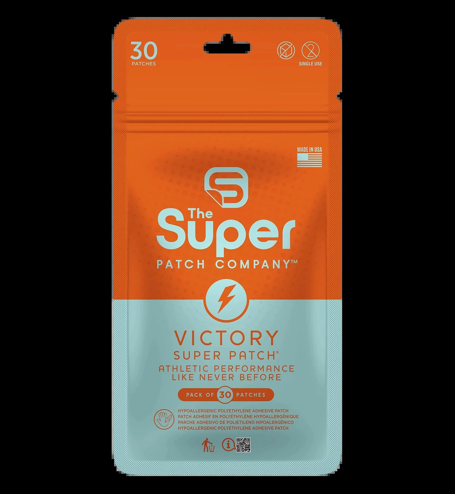 Super Patch VICTORY — bolsa de 30 parches