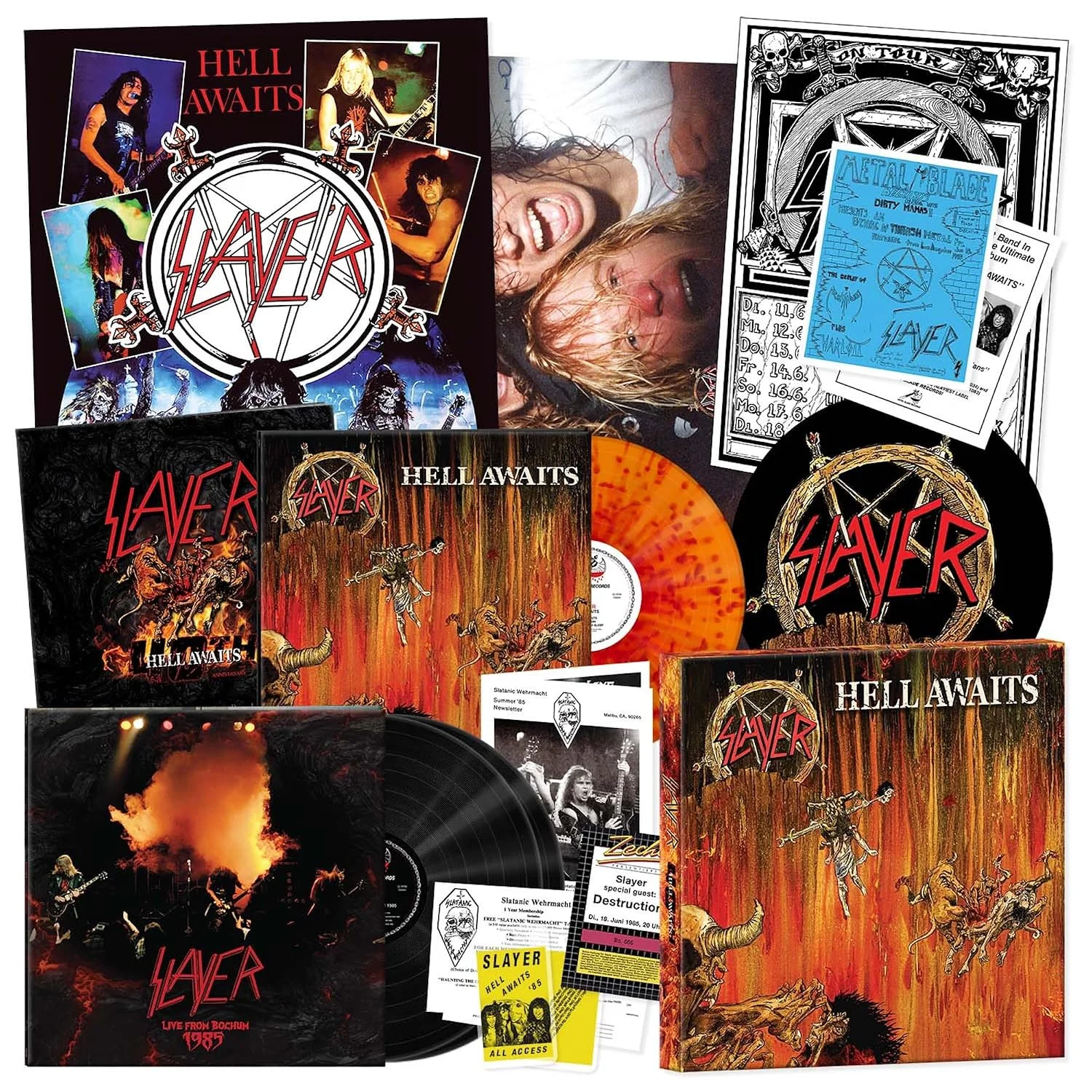 Slayer – Hell Awaits, edición 40 aniversario (Vinilo, 3 LP)