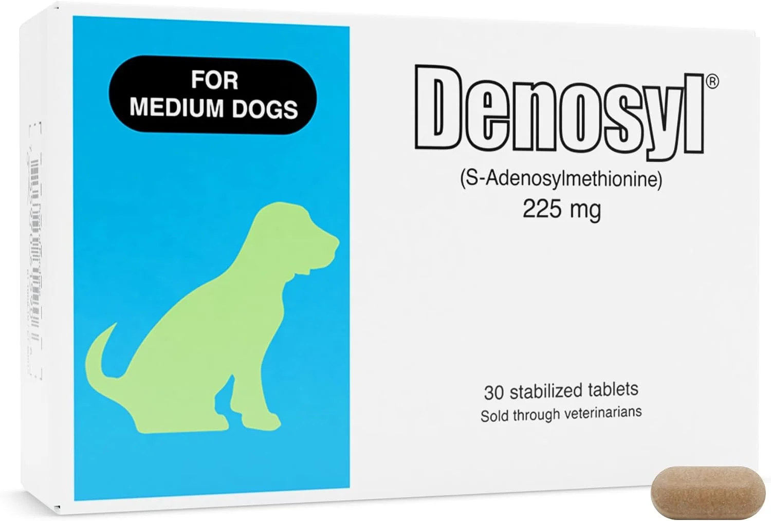 Nutramax Denosyl para perros medianos (6 a 15 kg) · 30 comprimidos