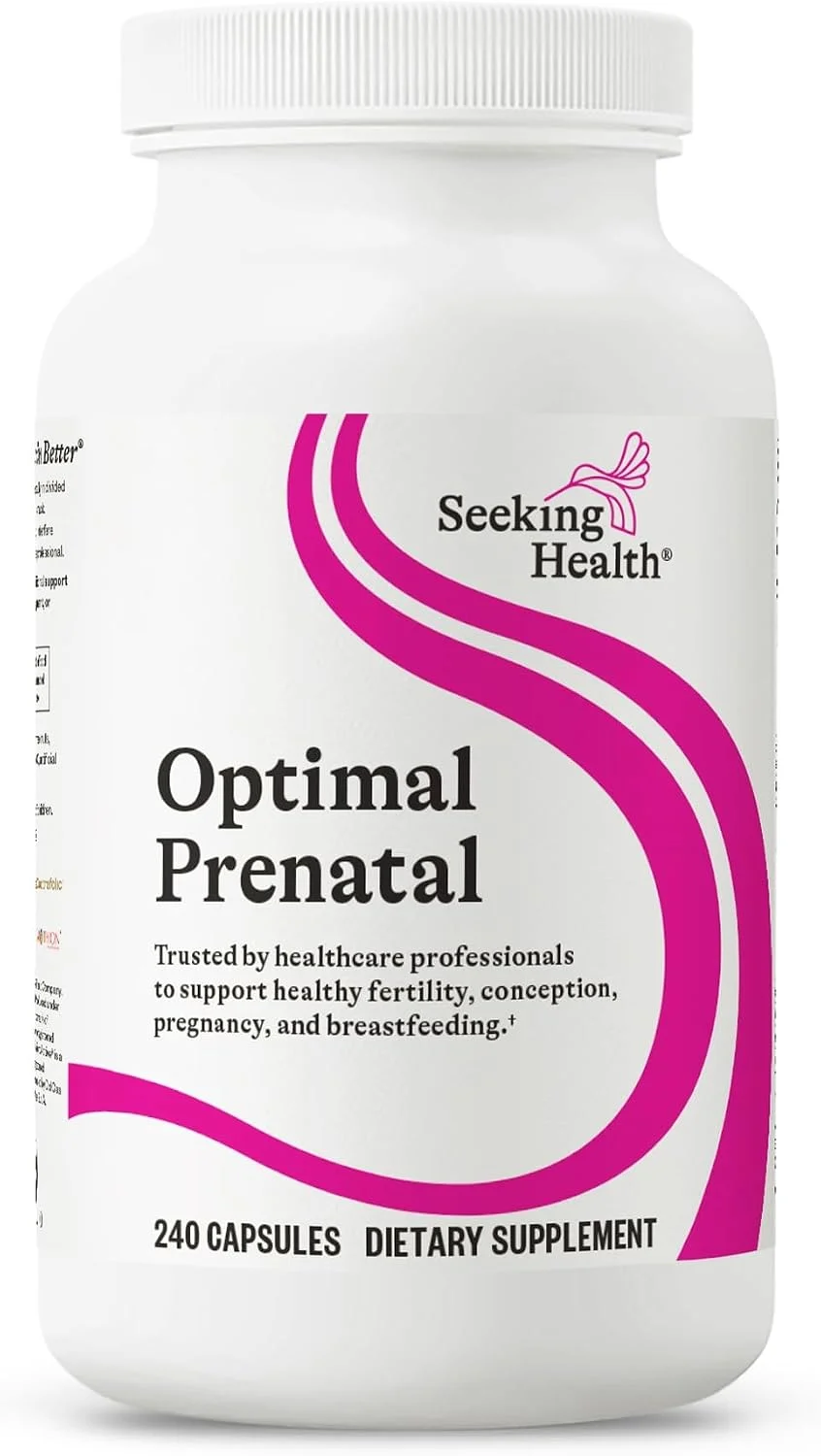 Optimal Prenatal · 240 cápsulas