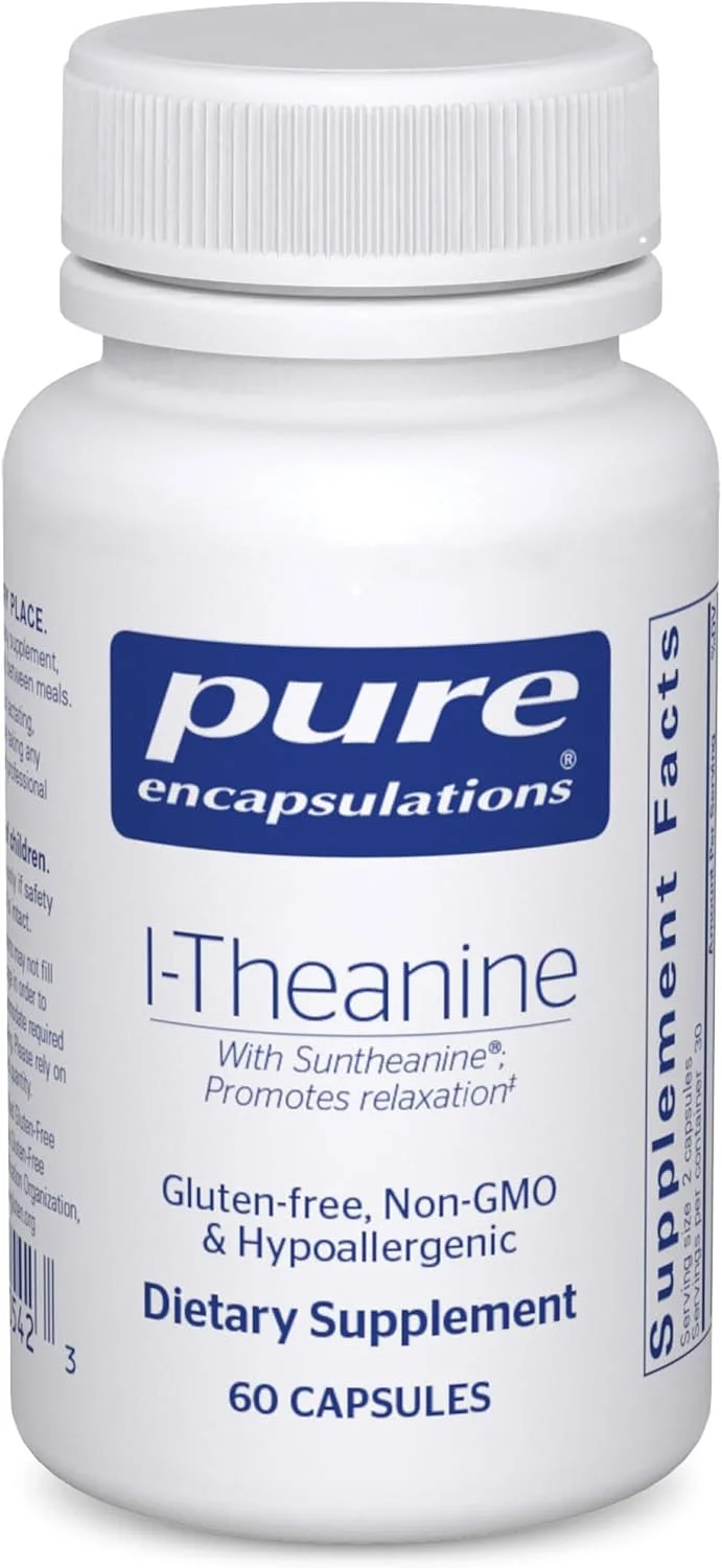 Pure Encapsulations L-Theanine – 60 cápsulas