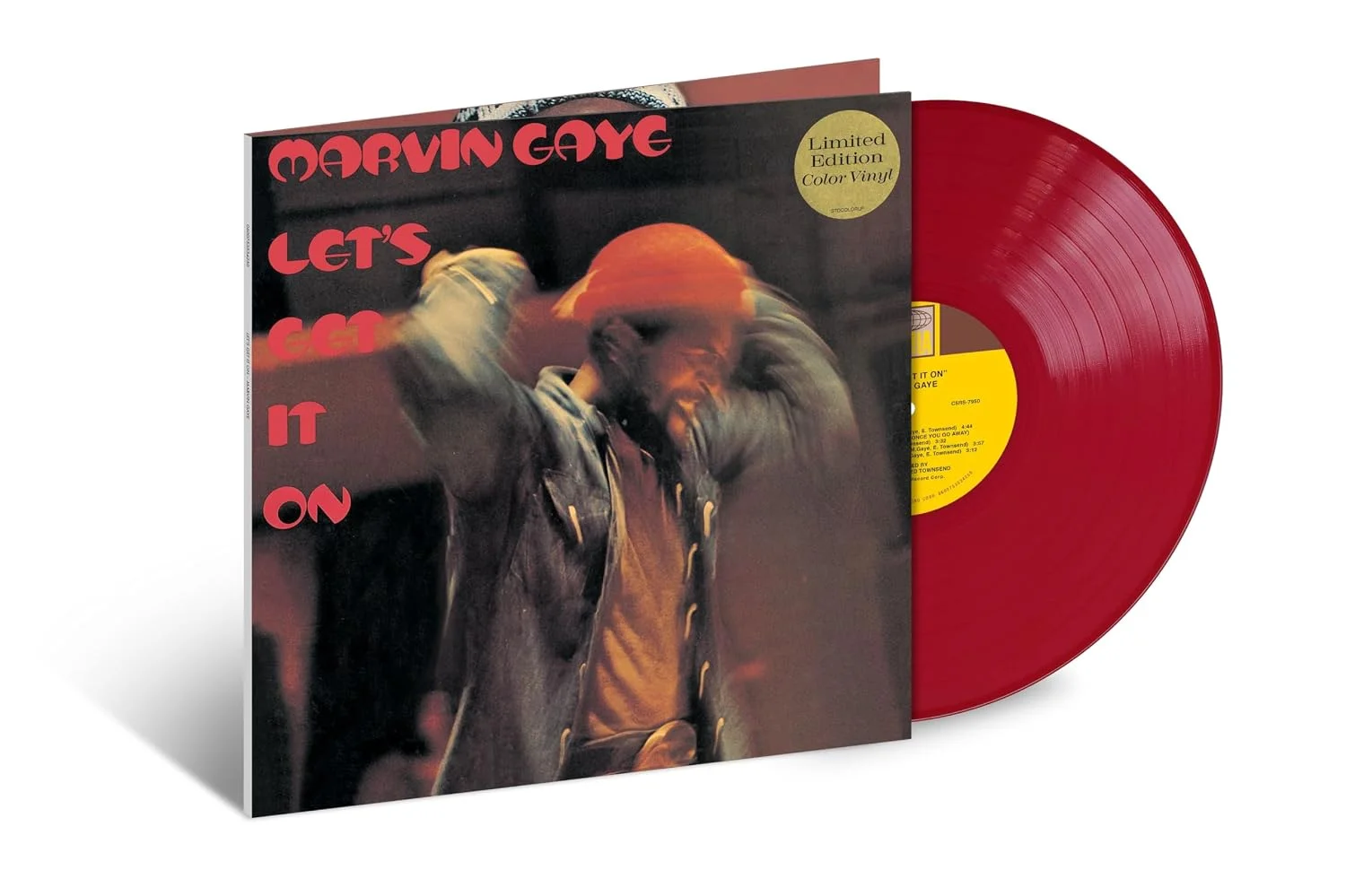 Marvin Gaye – Let's Get It On (Vinilo color rojo, Edición 50 aniversario, limitada)