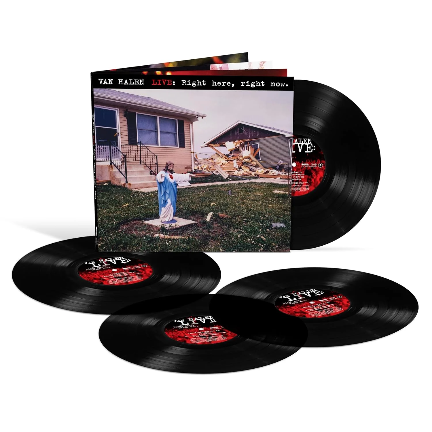 Van Halen – Live: Right Here, Right Now (Vinilo, 4 LP, 180 g, remasterizado)
