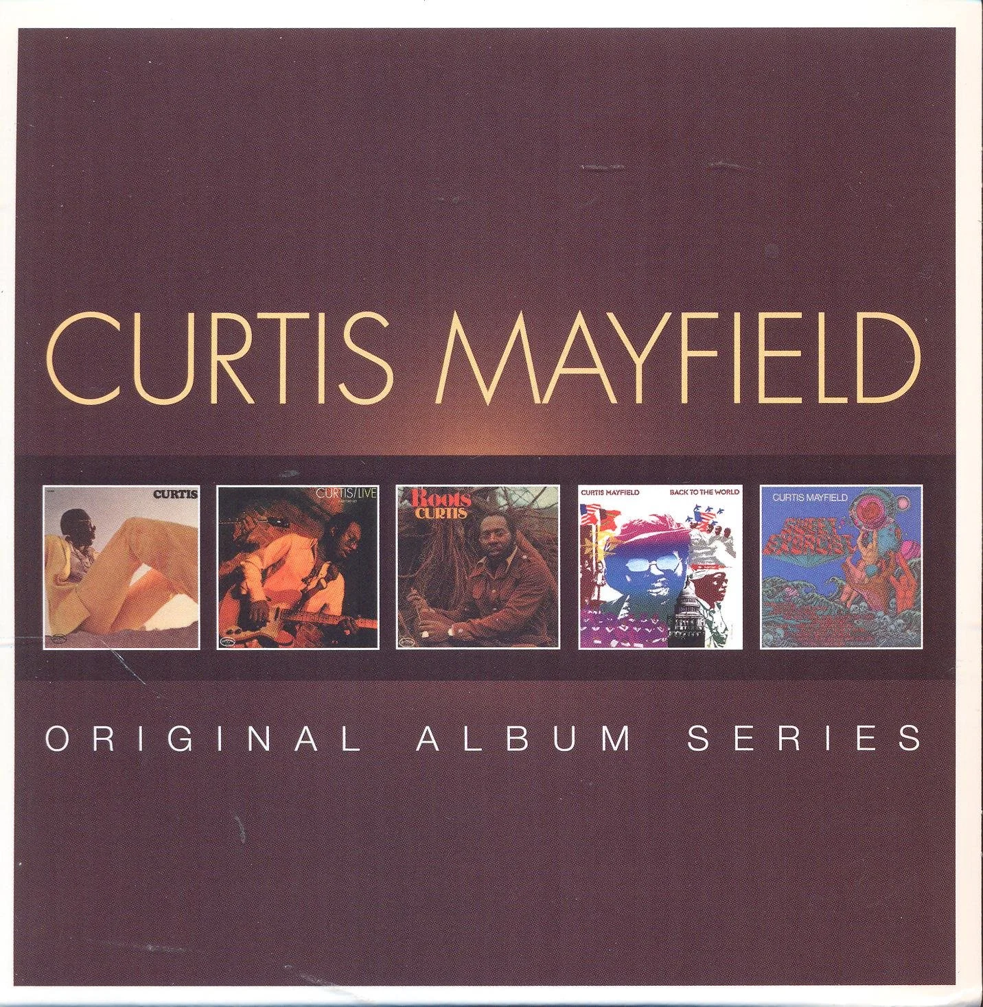 Curtis Mayfield – Original Album Series (Box set · 5 CD)