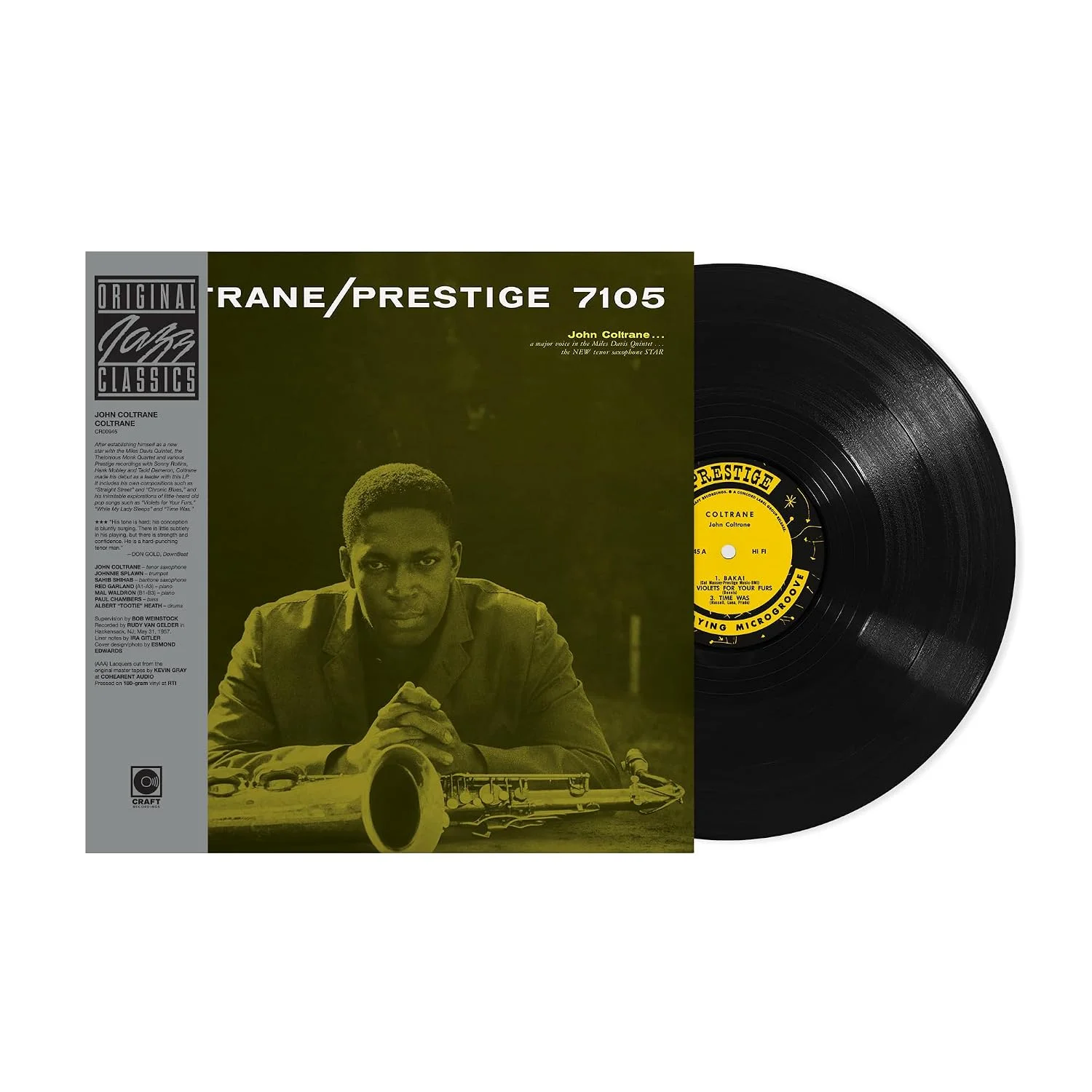 John Coltrane – Coltrane (Vinilo, LP, 180 g, Original Jazz Classics)