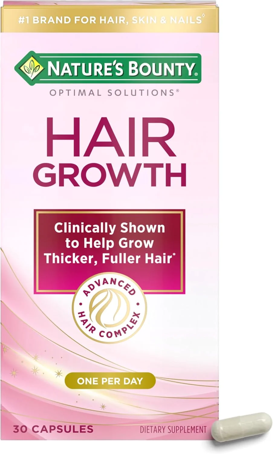 Optimal Solutions Hair Growth · 30 cápsulas