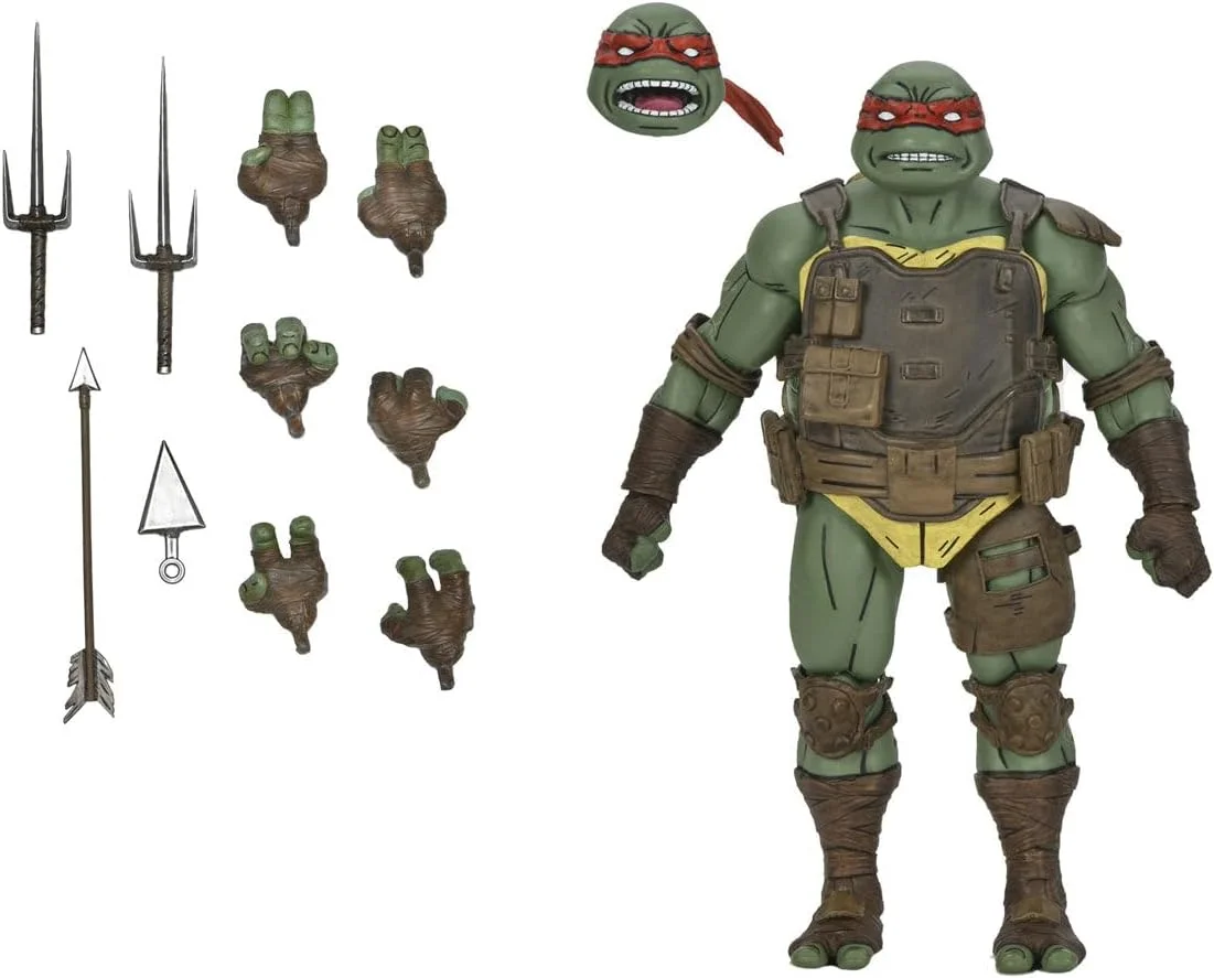 Figura Tortugas Ninja Ultimate Raphael (The Last Ronin) 18 cm – NECA