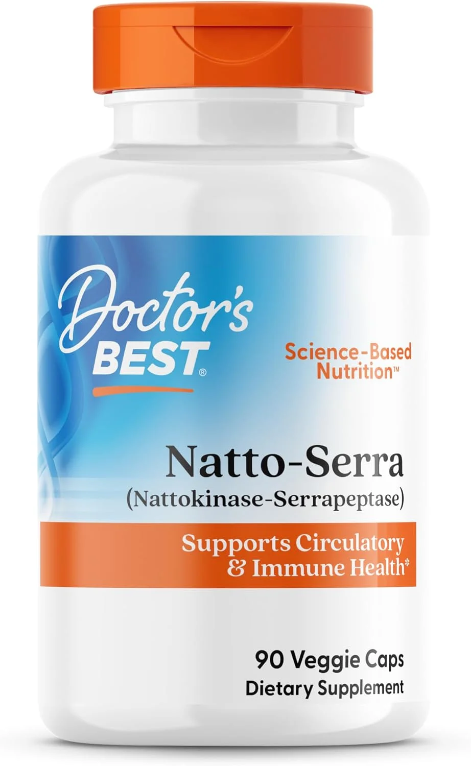 Doctor's Best Natto-Serra – 90 cápsulas