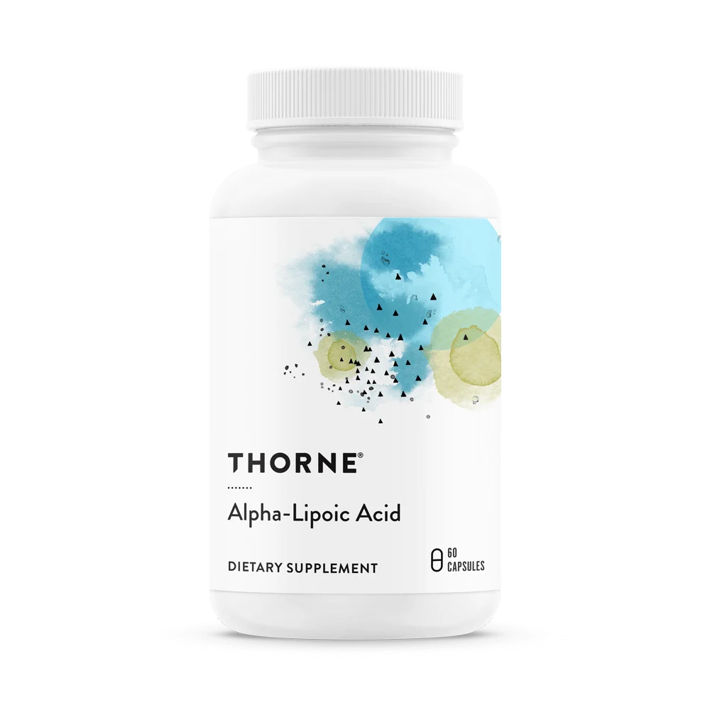 Thorne Alpha-Lipoic Acid · 60 cápsulas