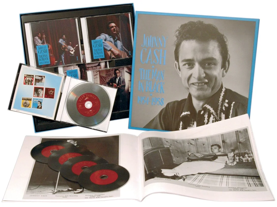 Johnny Cash – The Man in Black Vol. 1: 1954-1958 (CD, box set 5 discos)