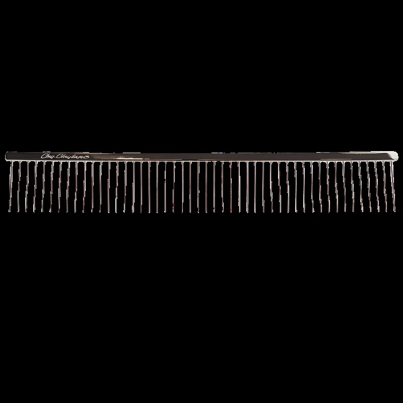 Chris Christensen Buttercomb #004 · Peine Poodle Coarse · 9 pulgadas