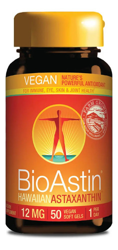 BioAstin Astaxantina 12 mg – 50 softgels
