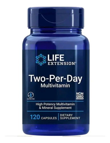Two-Per-Day Multivitamínico – 120 cápsulas