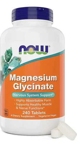 Glicinato de Magnesio 100 mg – 240 tabletas