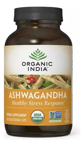 Ashwagandha Orgánica 800 mg – 180 cápsulas