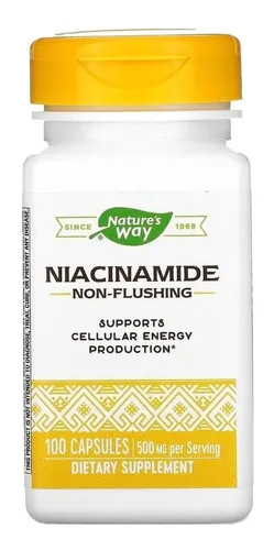 Niacinamida 500 mg – 100 cápsulas