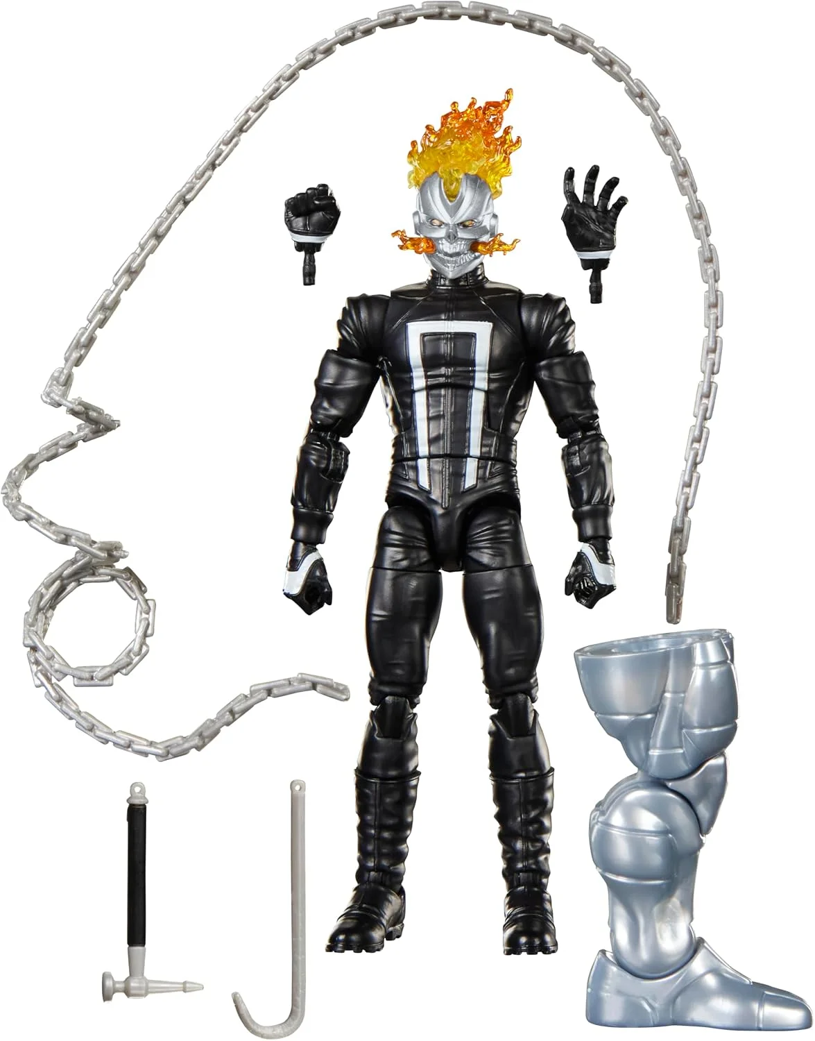 Figura Marvel Legends Ghost Rider Robbie Reyes (All-New Ghost Rider, cómics) 15 cm – Hasbro
