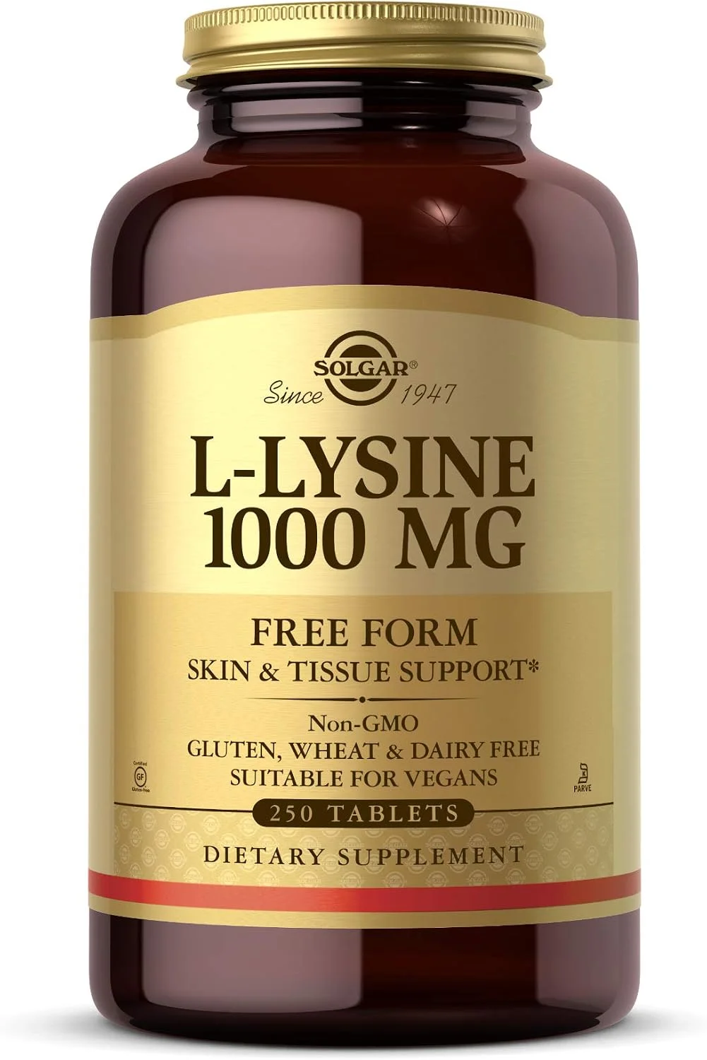 L-Lisina 1000 mg · 250 tabletas