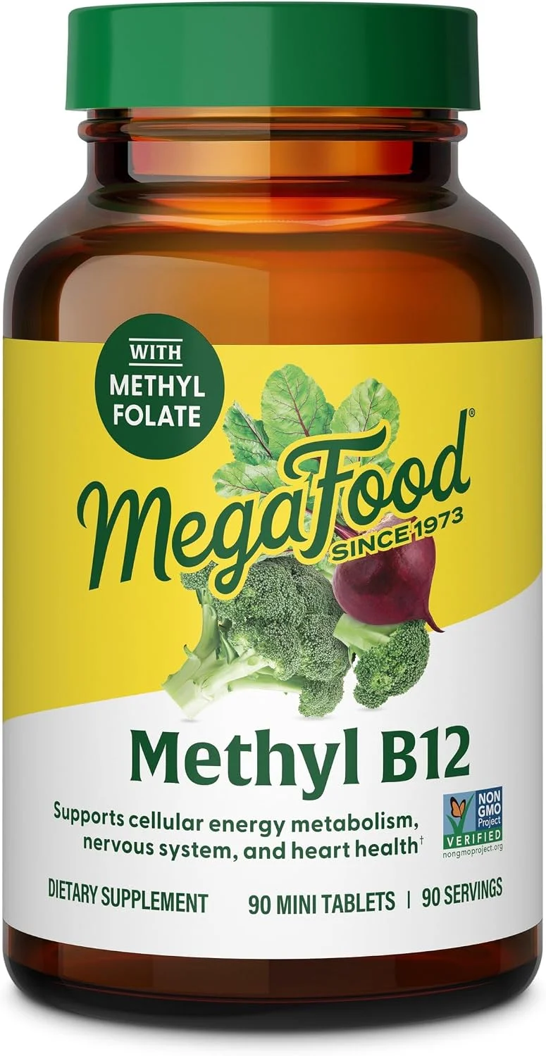 MegaFood Methyl B12 500 mcg – 90 mini tabletas