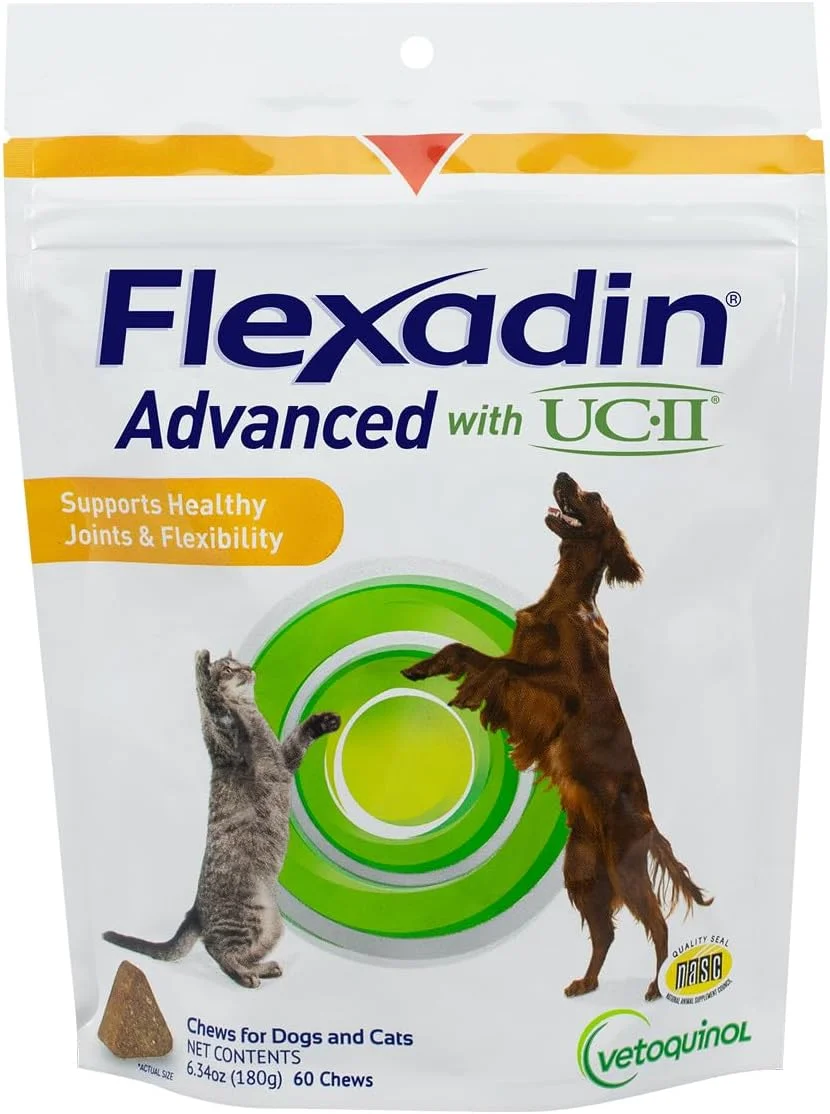 Vetoquinol Flexadin Advanced para perros · 60 masticables