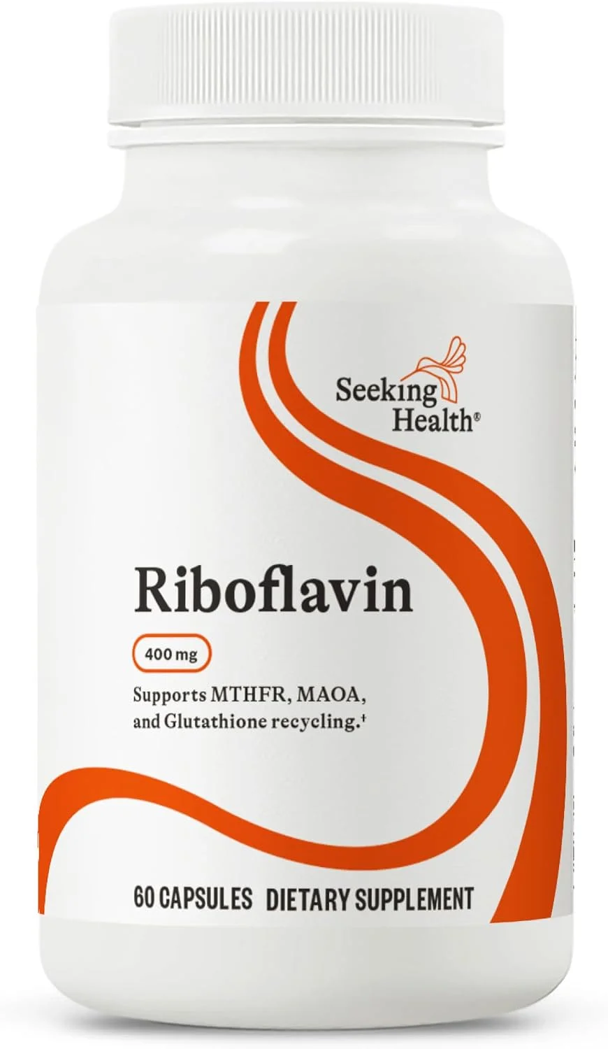 Seeking Health Riboflavina 400 mg – 60 cápsulas