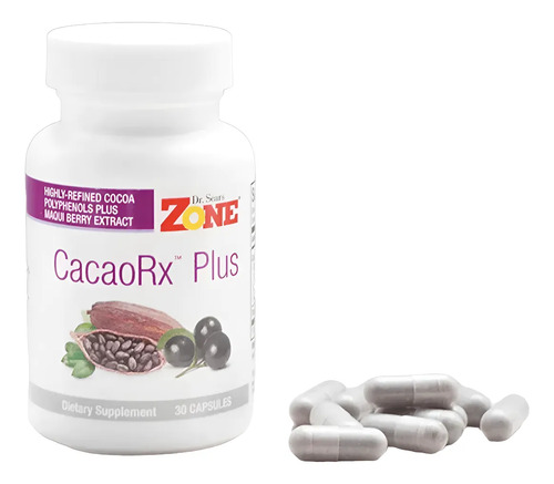 Cacaorx Plus Dr. Sears Zone Suplemento de Cacao y Maqui sin Sabor