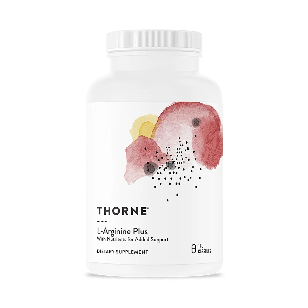 Thorne L-Arginine Plus · 180 cápsulas