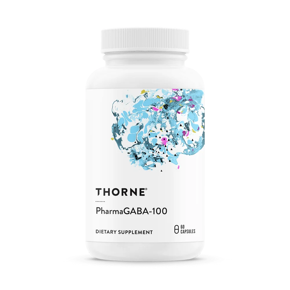 Thorne PharmaGABA-100 · 60 cápsulas