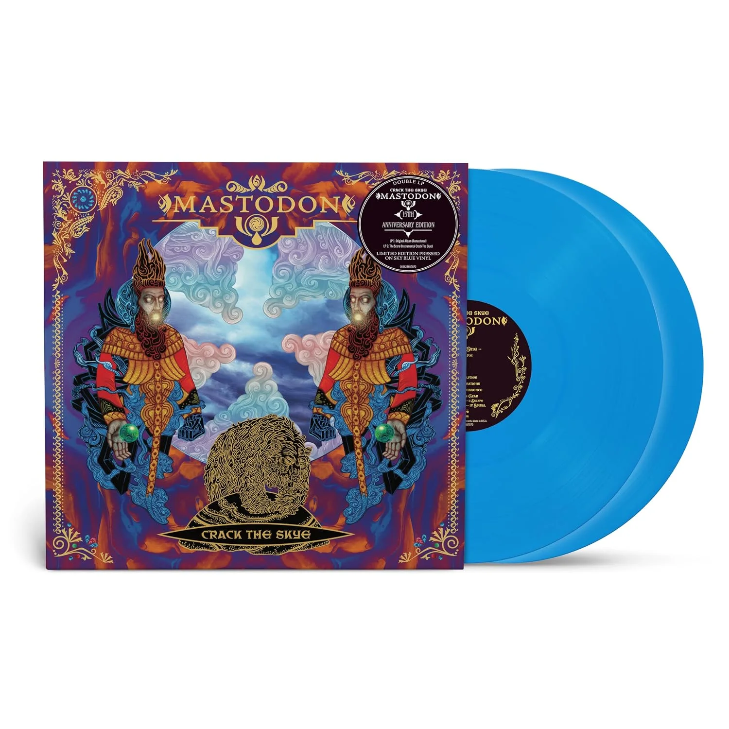 Mastodon – Crack the Skye, Edición 15 aniversario deluxe (Vinilo, 2 LP, vinilo color, remasterizado)