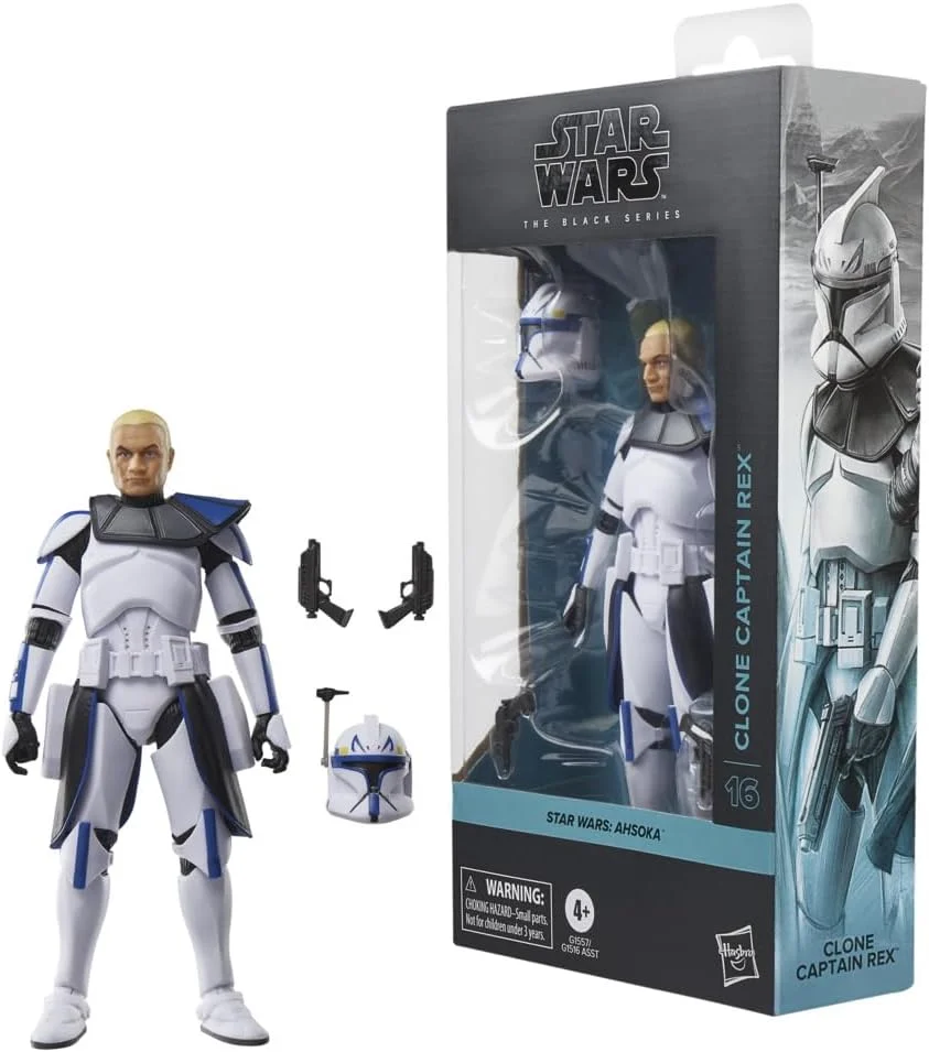 Figura Star Wars Black Series Clone Captain Rex (Ahsoka) 15 cm – Hasbro