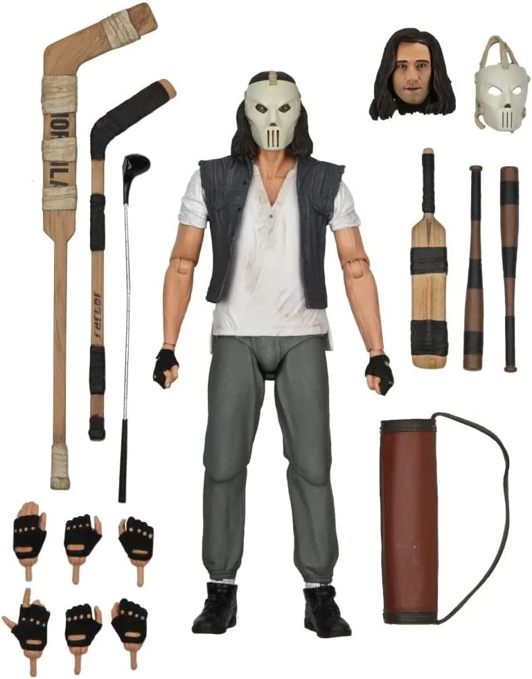 Figura Tortugas Ninja Ultimate Casey Jones (película 1990) 18 cm – NECA