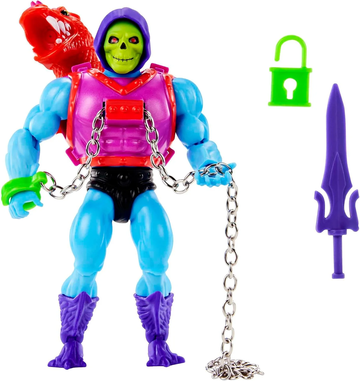 Figura Masters of the Universe Origins Dragon Blast Skeletor Deluxe 14 cm – Mattel