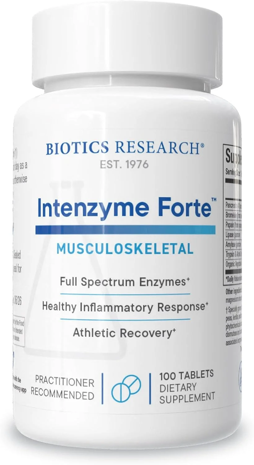 Intenzyme Forte Enzimas Proteolíticas · 100 tab.