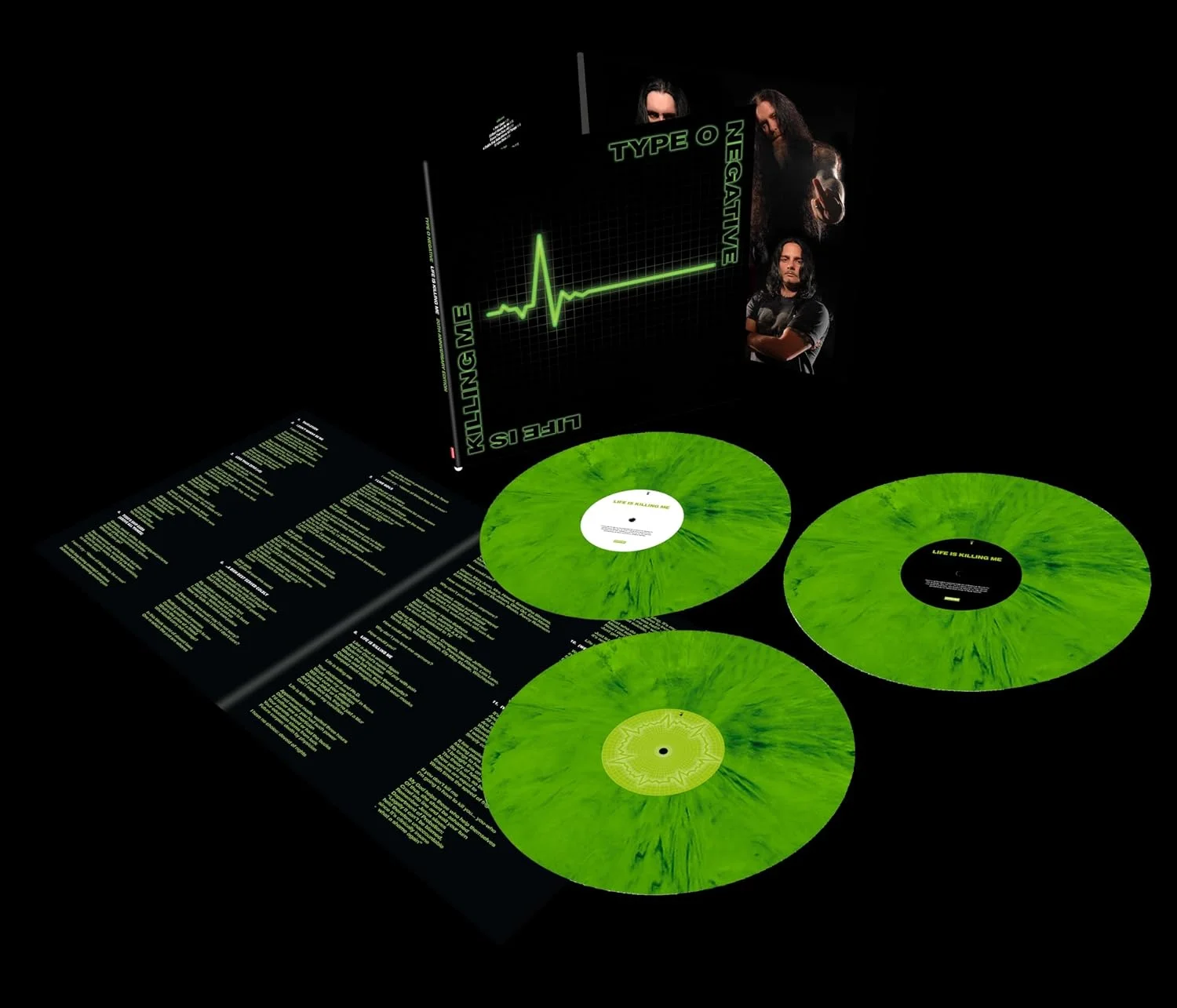 Type o Negative – Life Is Killing Me (Vinilo, 3 LP, 20 aniversario, vinilo color)