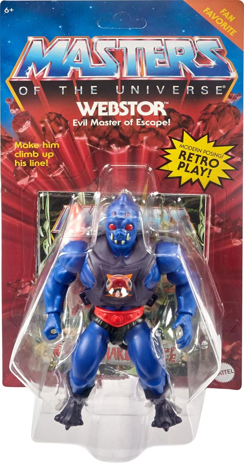 Figura Masters of the Universe Origins Webstor 14 cm – Mattel