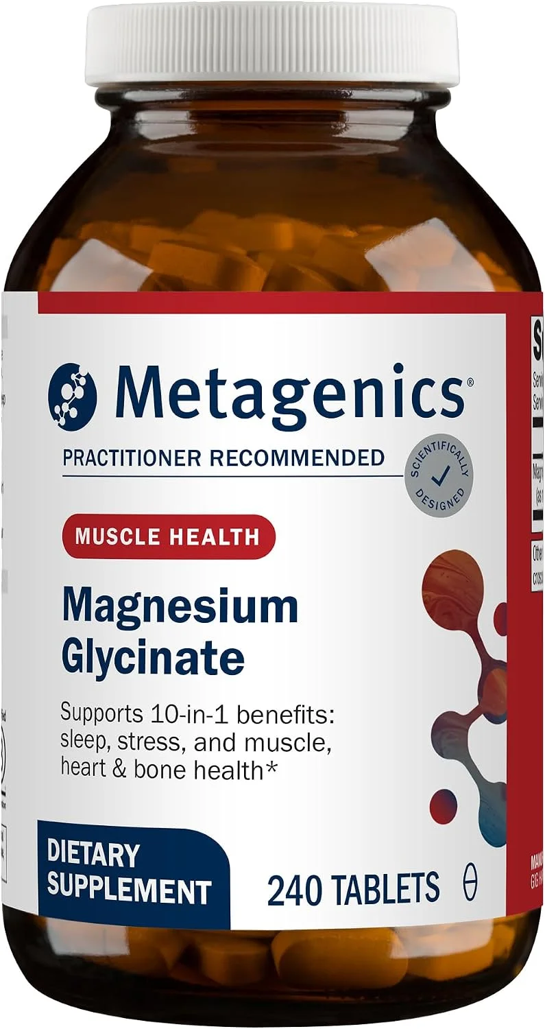 Magnesio Glicinato 100 mg · 240 tabletas