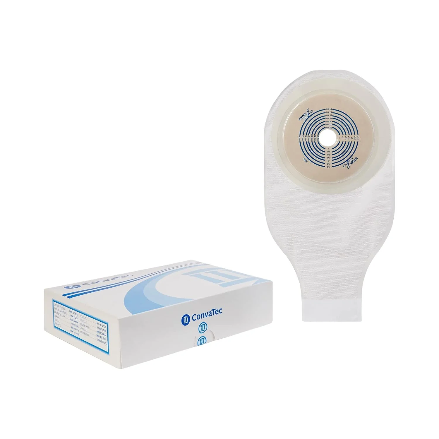 ActiveLife Bolsa de Ostomía Drenable · 10 unidades