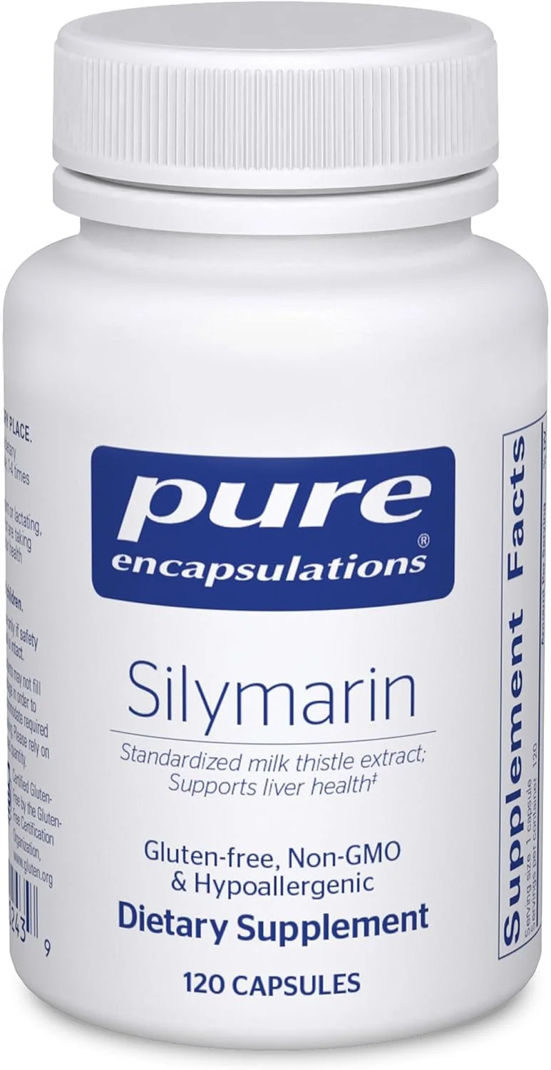 Pure Encapsulations Silymarin – 120 cápsulas