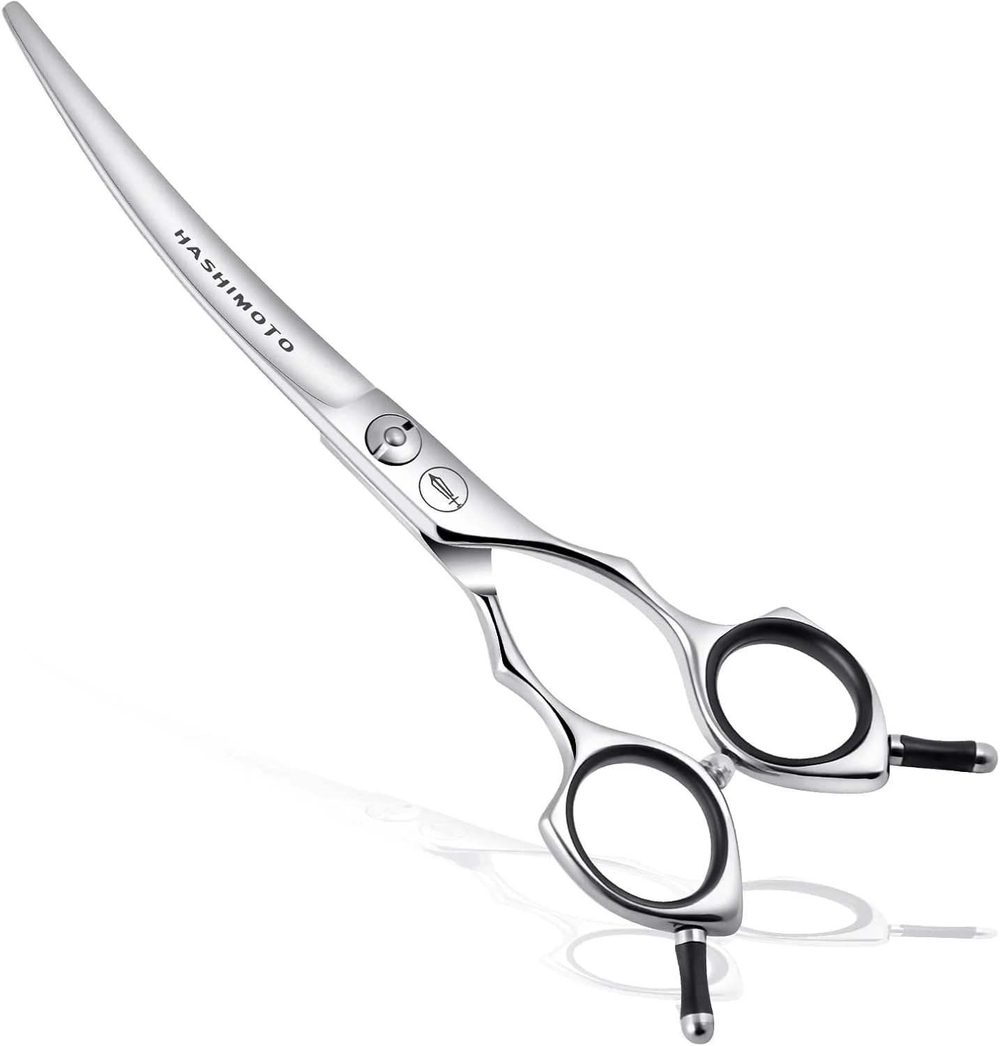 Hashimoto Tijera curva para peluquería canina 6,5 pulgadas (16,5 cm) · 1 unidad