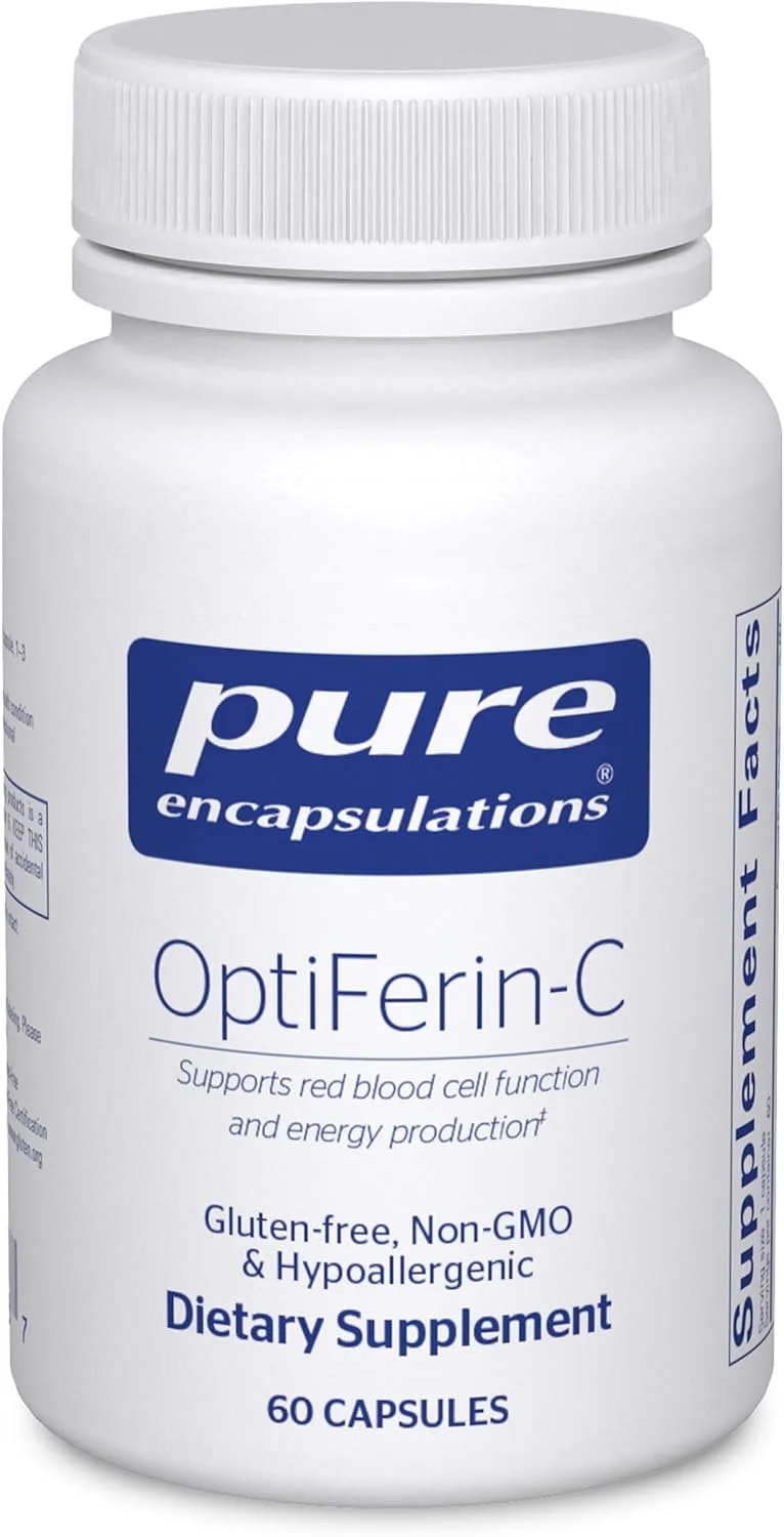 Pure Encapsulations OptiFerin-C – 60 cápsulas