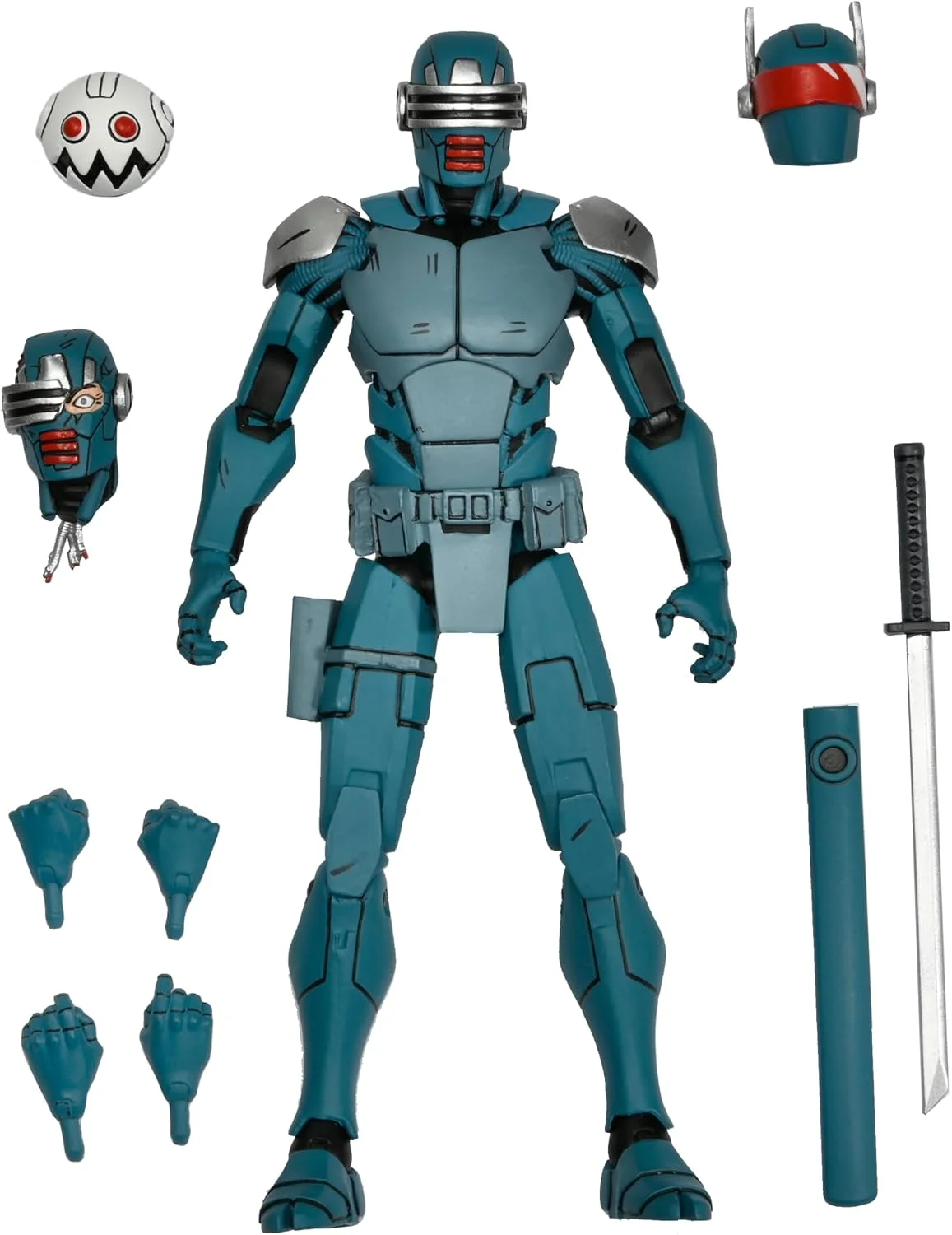 Figura Tortugas Ninja Ultimate Synja Patrol Bot (The Last Ronin) 18 cm – NECA