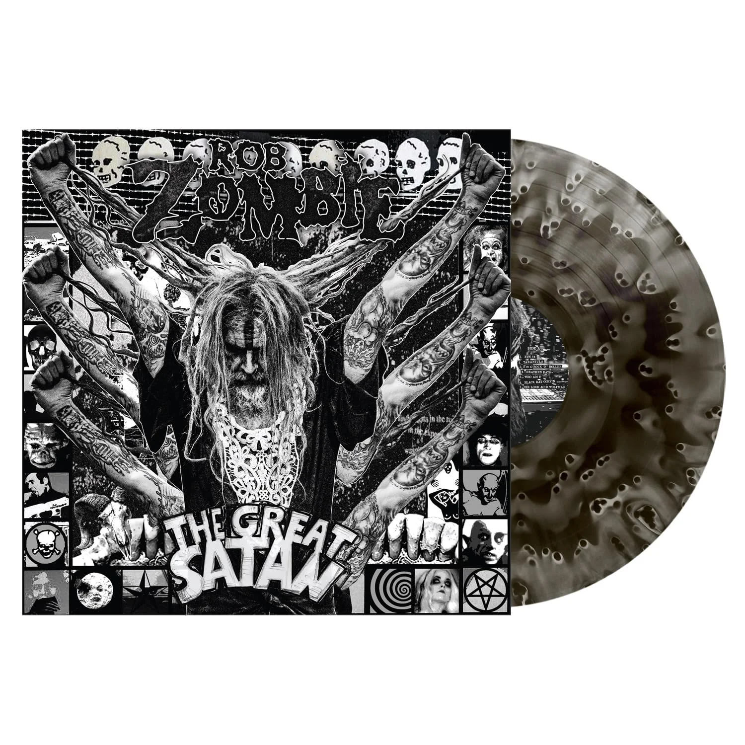 Rob Zombie – The Great Satan (Vinilo, LP, gatefold, vinilo Ghostly Black)