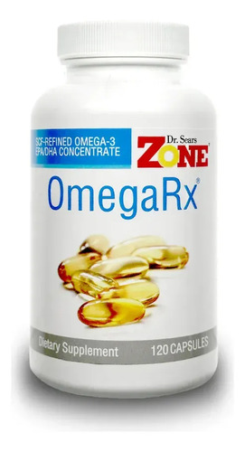 OmegaRx Omega-3 EPA y DHA – 120 cápsulas