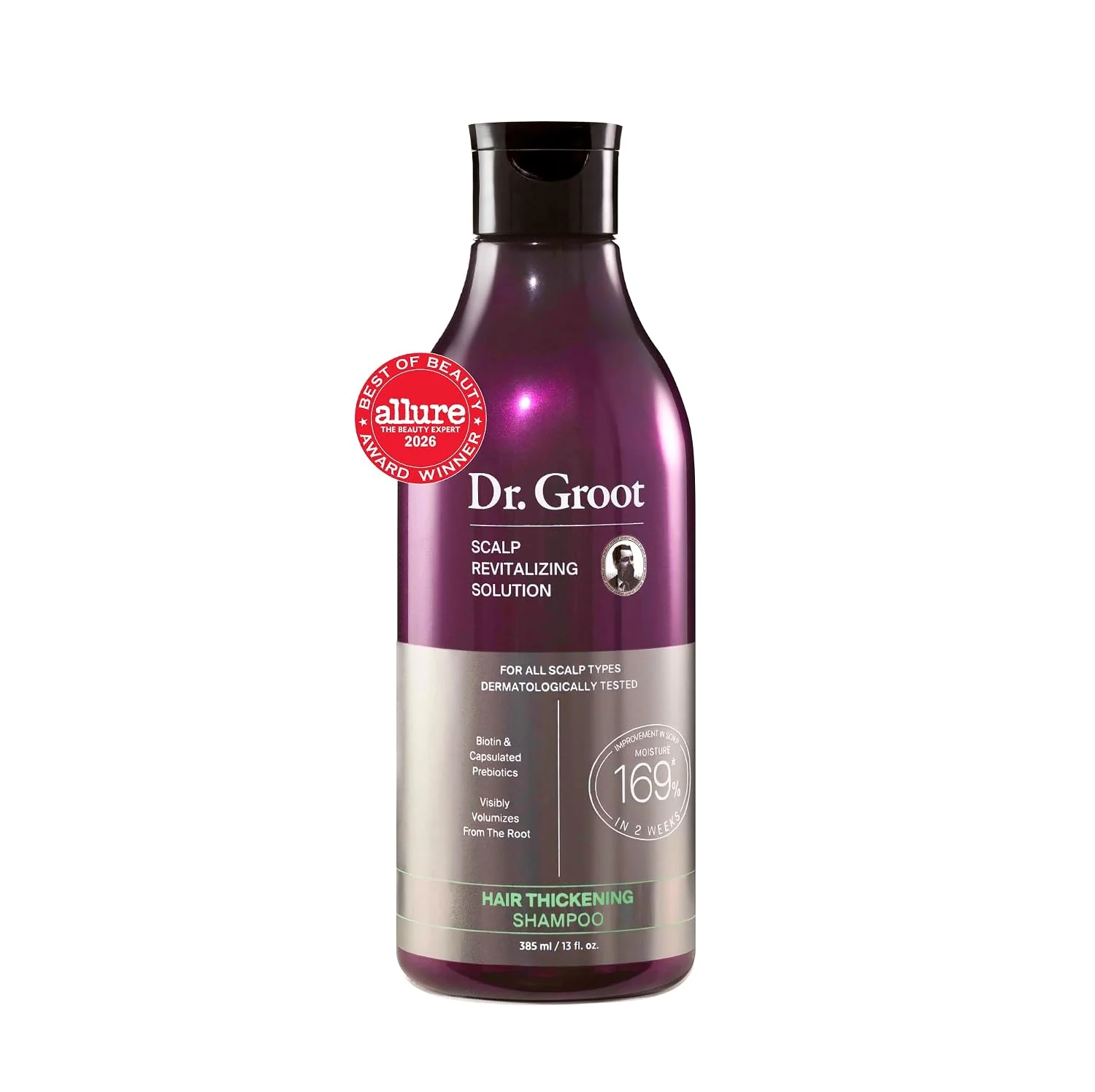 Dr. Groot champú engrosador con biotina y aceite de romero · 400 ml