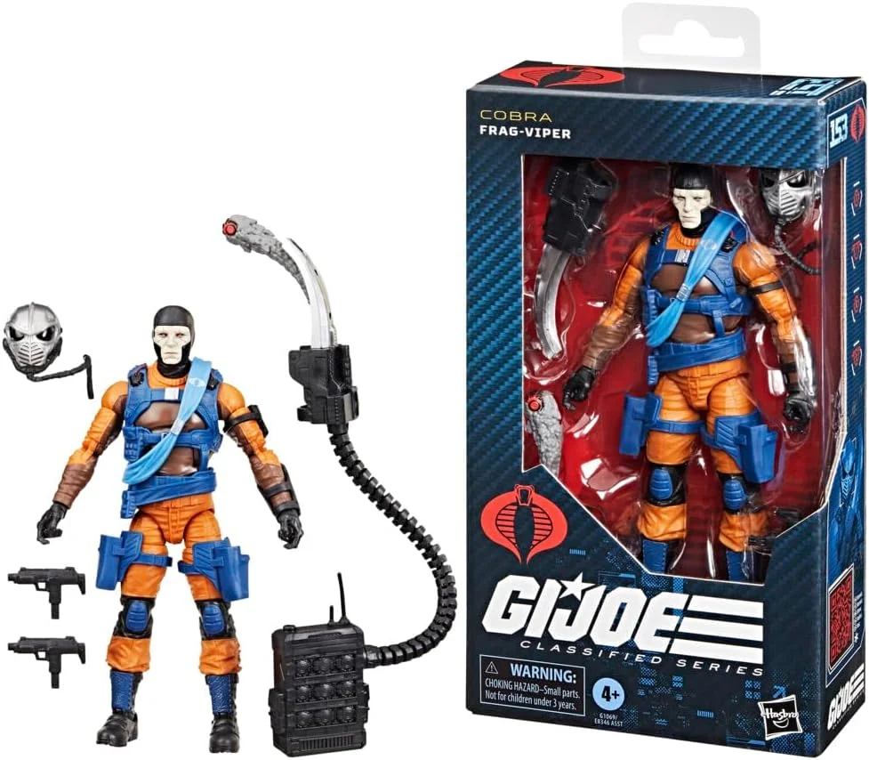 Figura G.I. Joe Classified Series Frag-Viper #153 15 cm – Hasbro