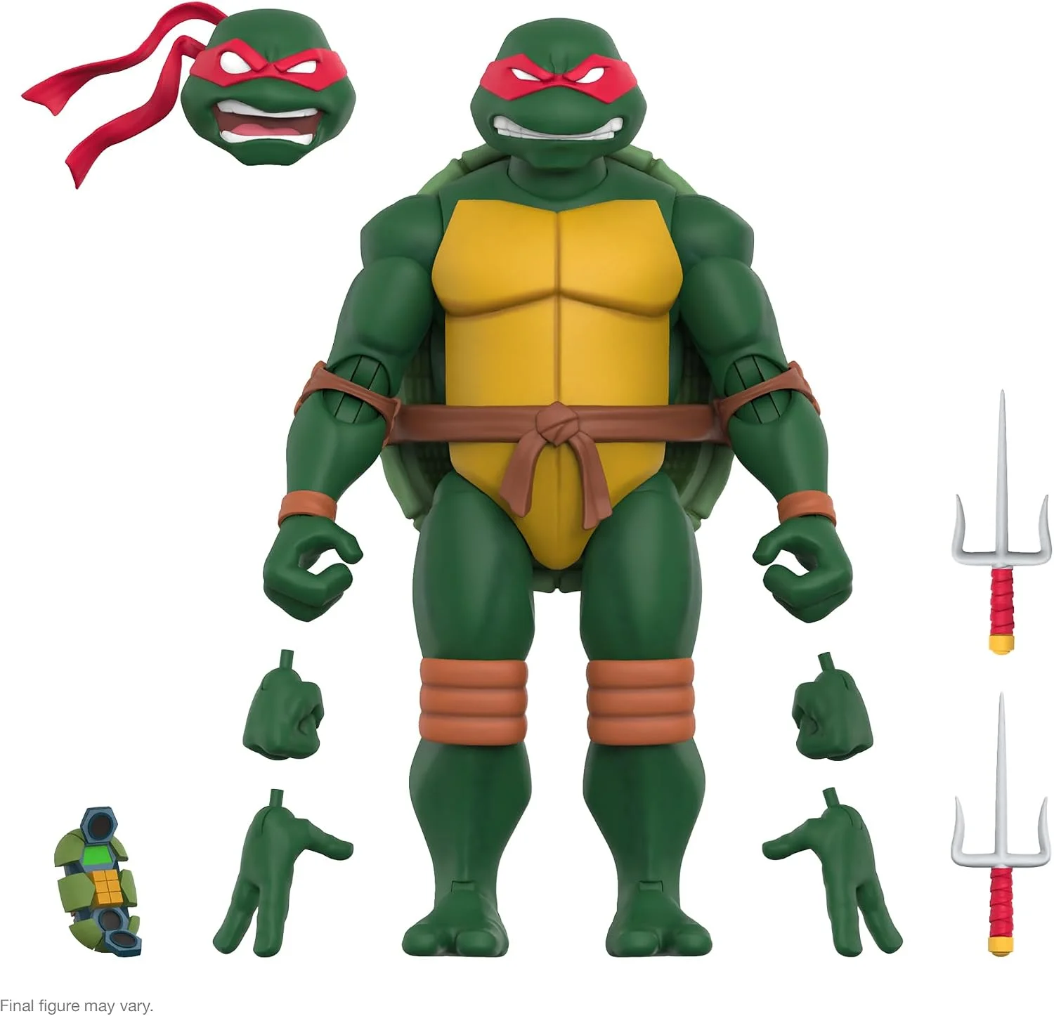 Figura Tortugas Ninja Raphael (dibujo animado clásico) 18 cm – Super7