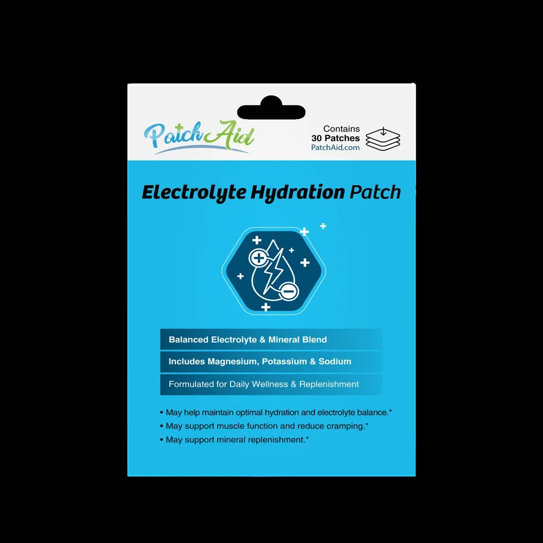 PatchAid Electrolyte Hydration — 30 parches
